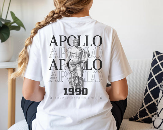 Retro Apollo Art Studio 1990 Sweatshirt, Vintage Greek Statue Crewneck, Aesthetic Hoodie, Celestial Graphic Pullover, Cozy Art Lover Gift