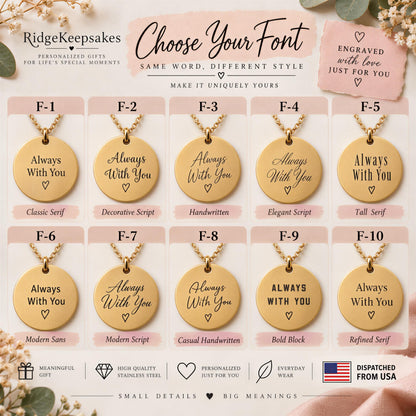 a collection of personalized gifts, including necklaces and charms, with various styles and designs. The text in the image provides information about the gifts, such as their names, styles, and the materials they are made of. The image is a collage of multiple images, and the text describes each item individually without repeating phrases or using redundancy.