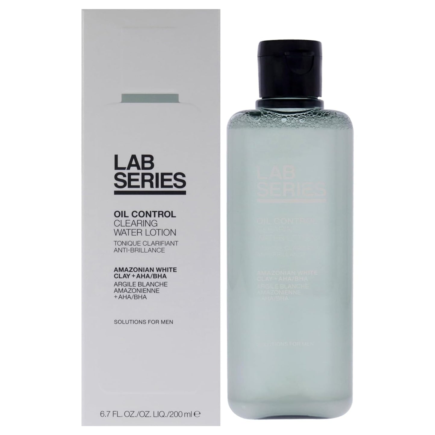 Lab Series Oil Control Clearing Water Lotion Cleanser Men 6.7 oz