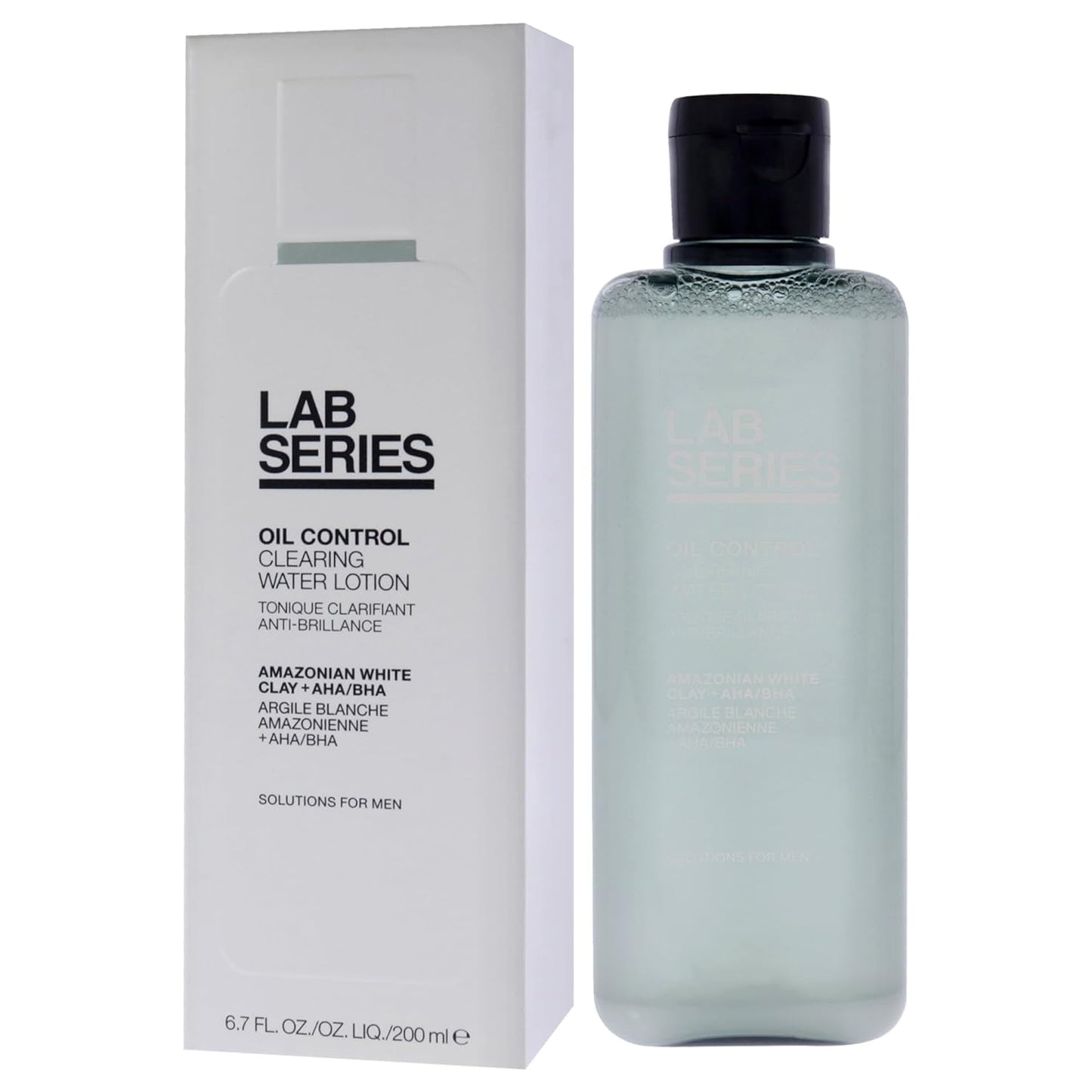 Lab Series Oil Control Clearing Water Lotion Cleanser Men 6.7 oz